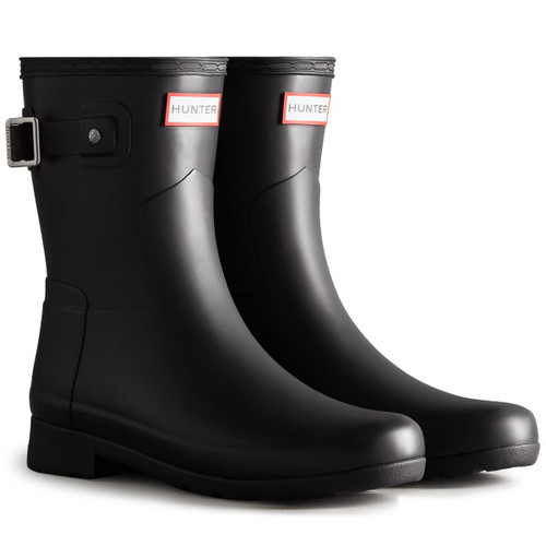 Black Hunter Womens Refined Short Boots