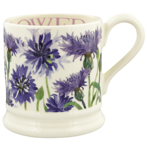 Emma Bridgewater Flowers Cornflower Half Pint Mug