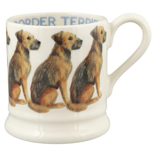Emma Bridgewater Dogs Border Terrier Half Pint Mug Emma Bridgewater Dogs Border Terrier Half Pint Mug
