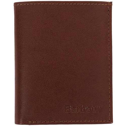 Brown/Classic Barbour Mens Colwell Small Billfold Wallet
