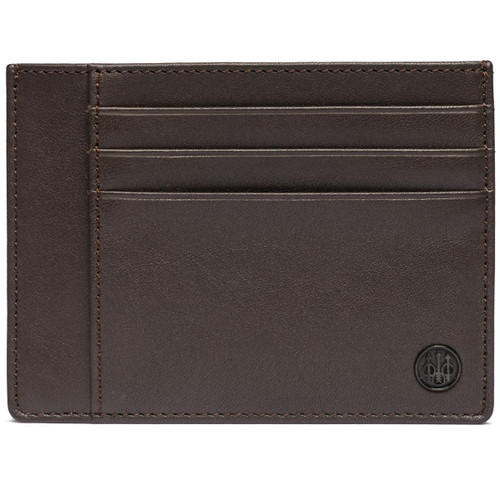 Brown Beretta Mens Credit Card Holder Classic