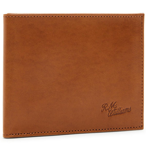 Brown R.M. Williams Singleton Bi-Fold Wallet