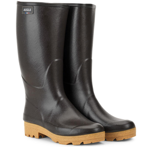 Brun Aigle Mens Chambord Pro II ISO Wellingtons