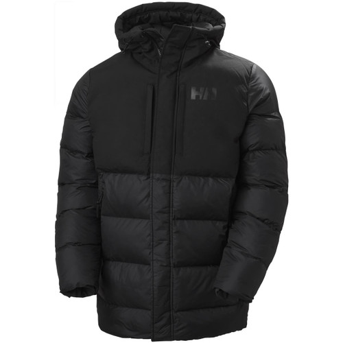 Black Helly Hansen Mens Active Puffy Long Jacket