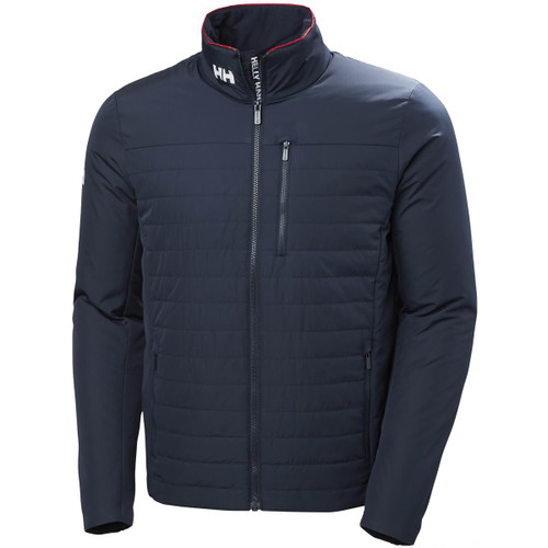 Navy Helly Hansen Mens Crew Insulator Jacket 2.0