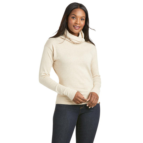 Oatmeal Ariat Womens Lexi Sweater