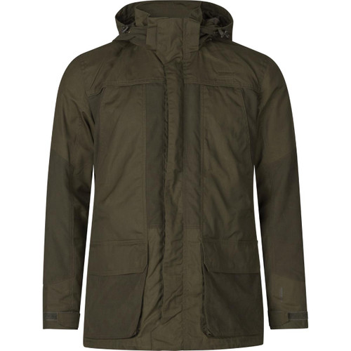 Pine Green/Dark Brown Seeland Mens Key-Point Elements Jacket