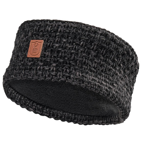Black Deerhunter Womens Knitted Headband Black Deerhunter Womens Knitted Headband