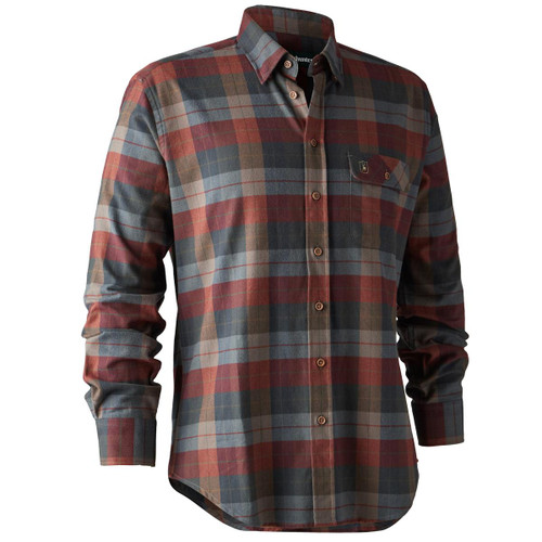 Red Check Deerhunter Mens Ryan Shirt