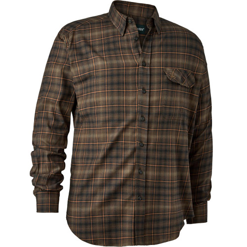 Green Check Deerhunter Mens Eric Shirt Green Check Deerhunter Mens Eric Shirt