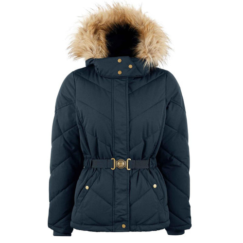Navy Fairfax & Favor Womens Charlotte Padded Jacket