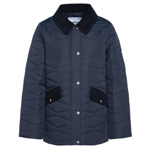 Navy Barbour Berryman Quilt Jacket