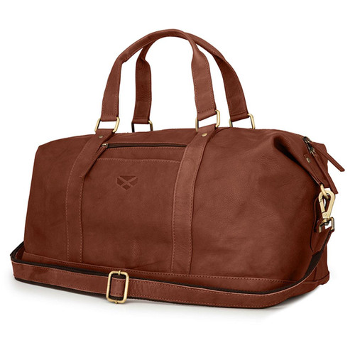 Whisky Hoggs Of Fife Monarch Leather Carryon Holdall Whisky Hoggs Of Fife Monarch Leather Carryon Holdall