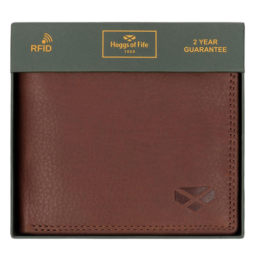 Whisky Hoggs Of Fife Monarch Leather Credit Card Wallet