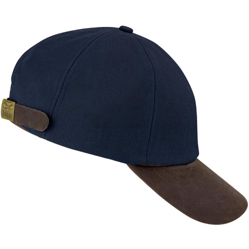 Navy Hoggs Of Fife Waxed Baseball Cap