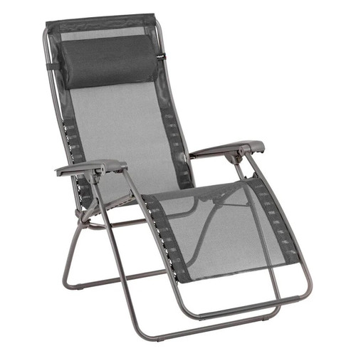 Black Lafuma RSXA Clip XL Batyline Iso Recliner