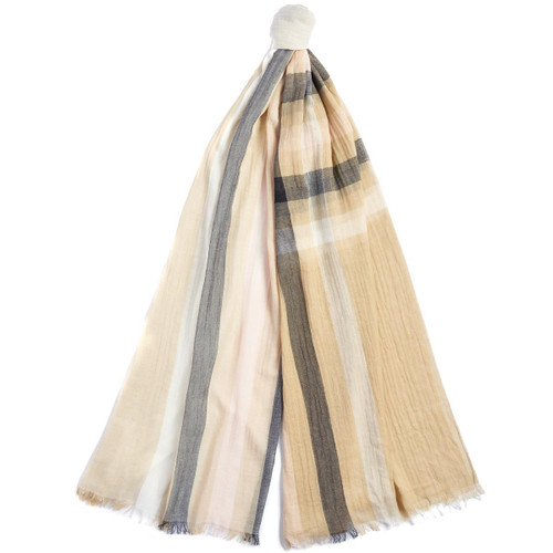 Primrose Hessian Barbour Womens Bethany Multi Wear Scarf