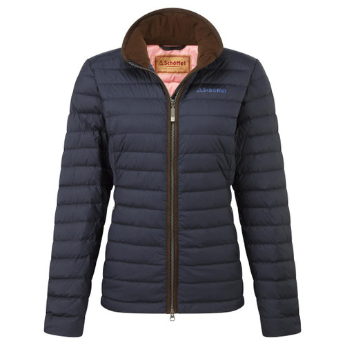 Petrol Blue Schoffel Womens Hambleton Down Jacket