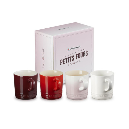 Le Creuset Petits Fours Set of Four Mugs