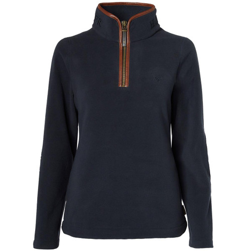 Navy Holland Cooper Womens Country Fleece Half Zip