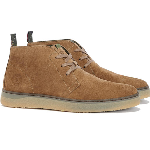 Sand Suede Barbour Mens Reverb Chukka Boot