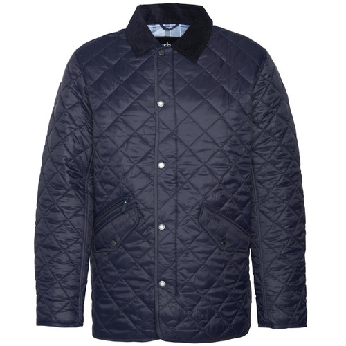 Navy Barbour Mens Modern Chelsea Quilt Jacket