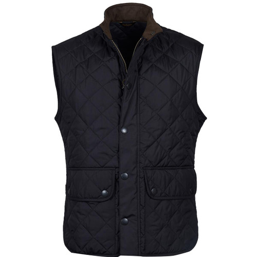 Black Barbour Mens New Lowerdale Gilet