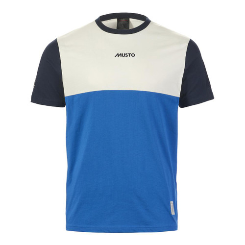 Musto Mens 64 SS Tee Aruba Blue