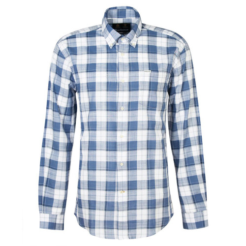 Blue Barbour Mens Broxfield Regular Shirt