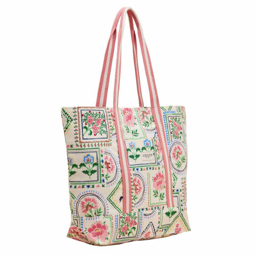 Mosaic Floral Joules Promenade Tote Bag