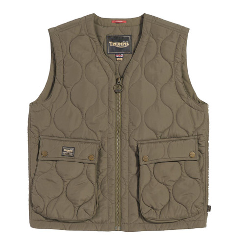 Triumph Ontario Vest Khaki Triumph Ontario Vest Khaki