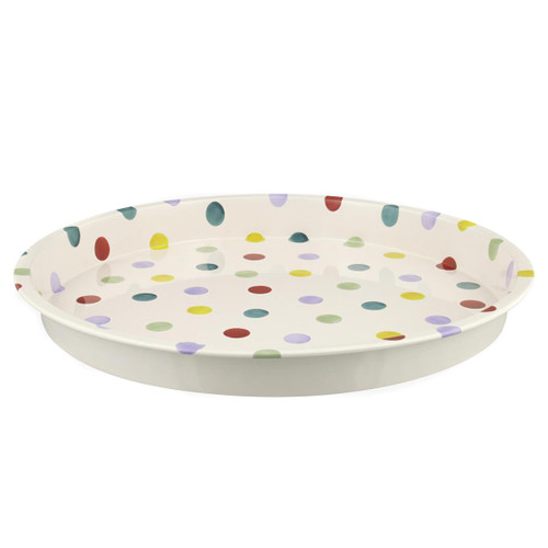 Emma Bridgewater Polka Dot Deepwell Round Tin Tray