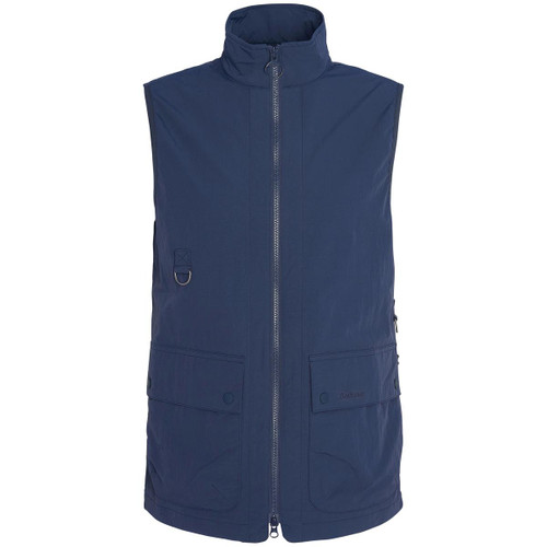 Navy Barbour Mens Utility Spey Gilet