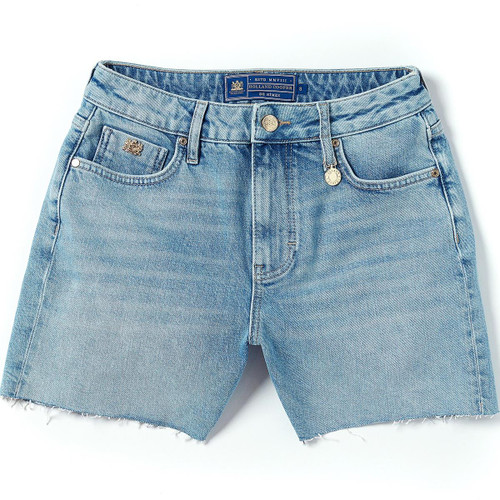 Vintage indigo Holland Cooper Womens High Rise Denim Shorts