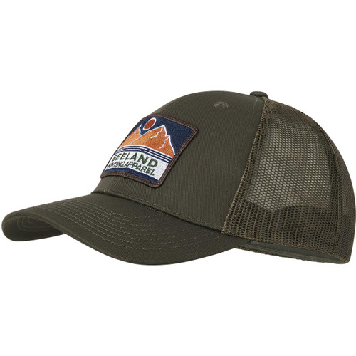 Grizzly Brown Seeland Mens Gabbro Trucker Cap