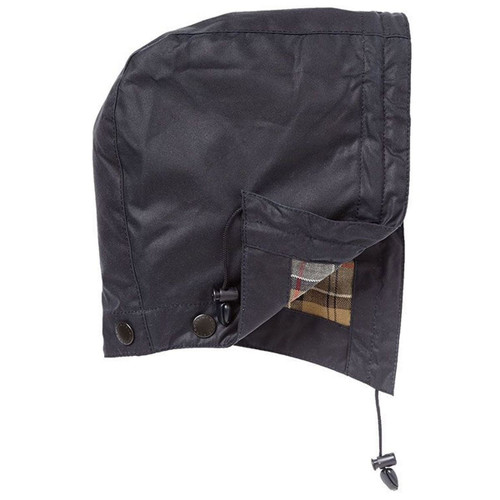 Navy Barbour Waxed Cotton Hood Navy Barbour Waxed Cotton Hood