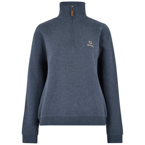 Denim Dubarry Womens Castlemartyr 1/4 Zip Jumper