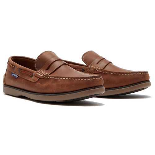 Dark Tan Chatham Mens Shanklin Loafers
