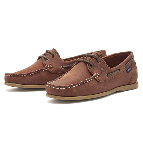 Burgundy Chatham Womens Penang Deck Shoe