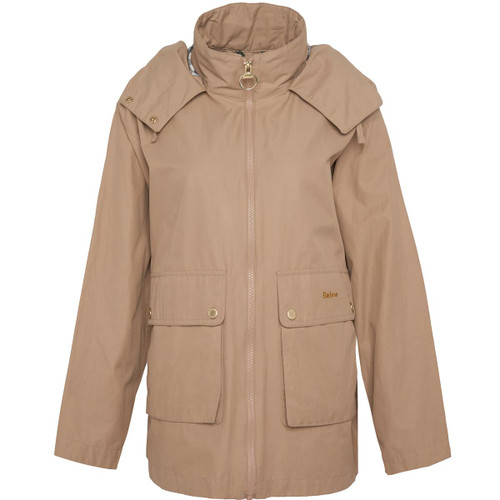 Light Trench/Summer Navy/Ecru Barbour Womens Perez Showerproof Jacket