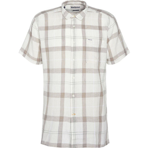 Saltmarsh Tartan Barbour Mens Croft Short Sleeve Summer Shirt