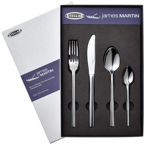 Stellar James Martin 24 Piece Cutlery Set