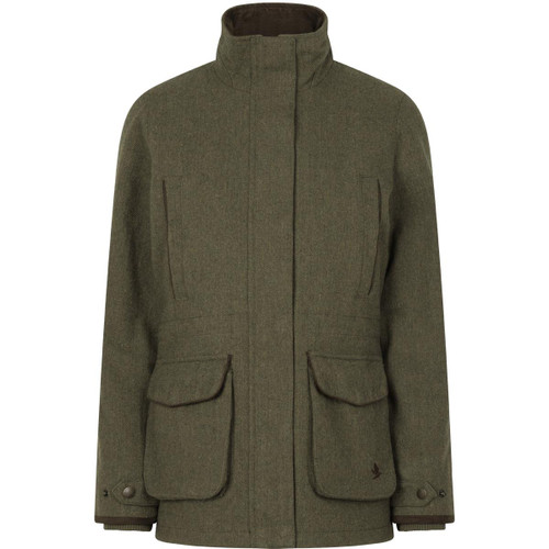 Moss Green Seeland Womens Hillside Harriet Jacket