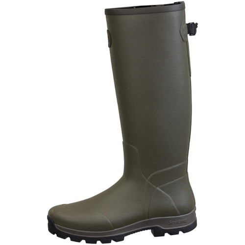 Pine Green Seeland Mens Hillside Enforced Wellington Boots