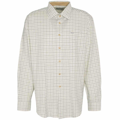 Blue Barbour Mens Field Tattersall Regular Shirt