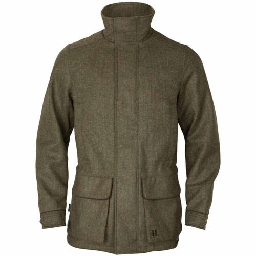 Forest Green/Herringbone Harkila Mens Kenmore GTX Jacket