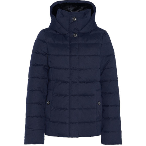 Navy Barbour Womens Camellia Puffer Jacket