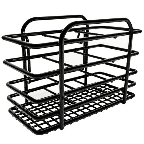 Black Delfinware Wire Cutlery Holder