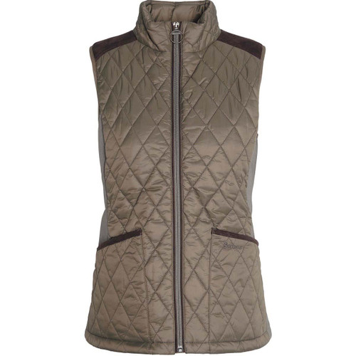 Winter Moss/Classic Barbour Womens High Field Gilet