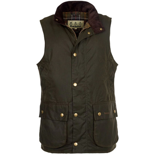 Olive Barbour Mens Westmorland Waistcoat